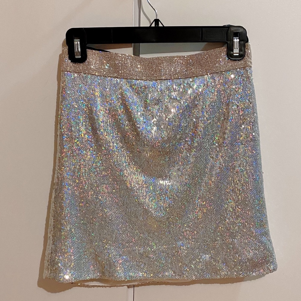 Forever 21 Rhinestone Mini Skirt